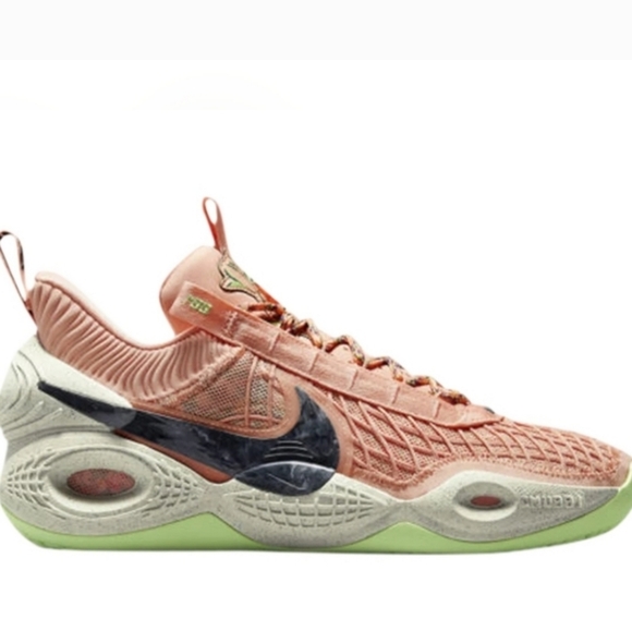 Nike Cosmic Unity Men's Size 10US Apricot Agate/Black-Lime Glow DA6725-800 Shoes - Picture 2 of 16